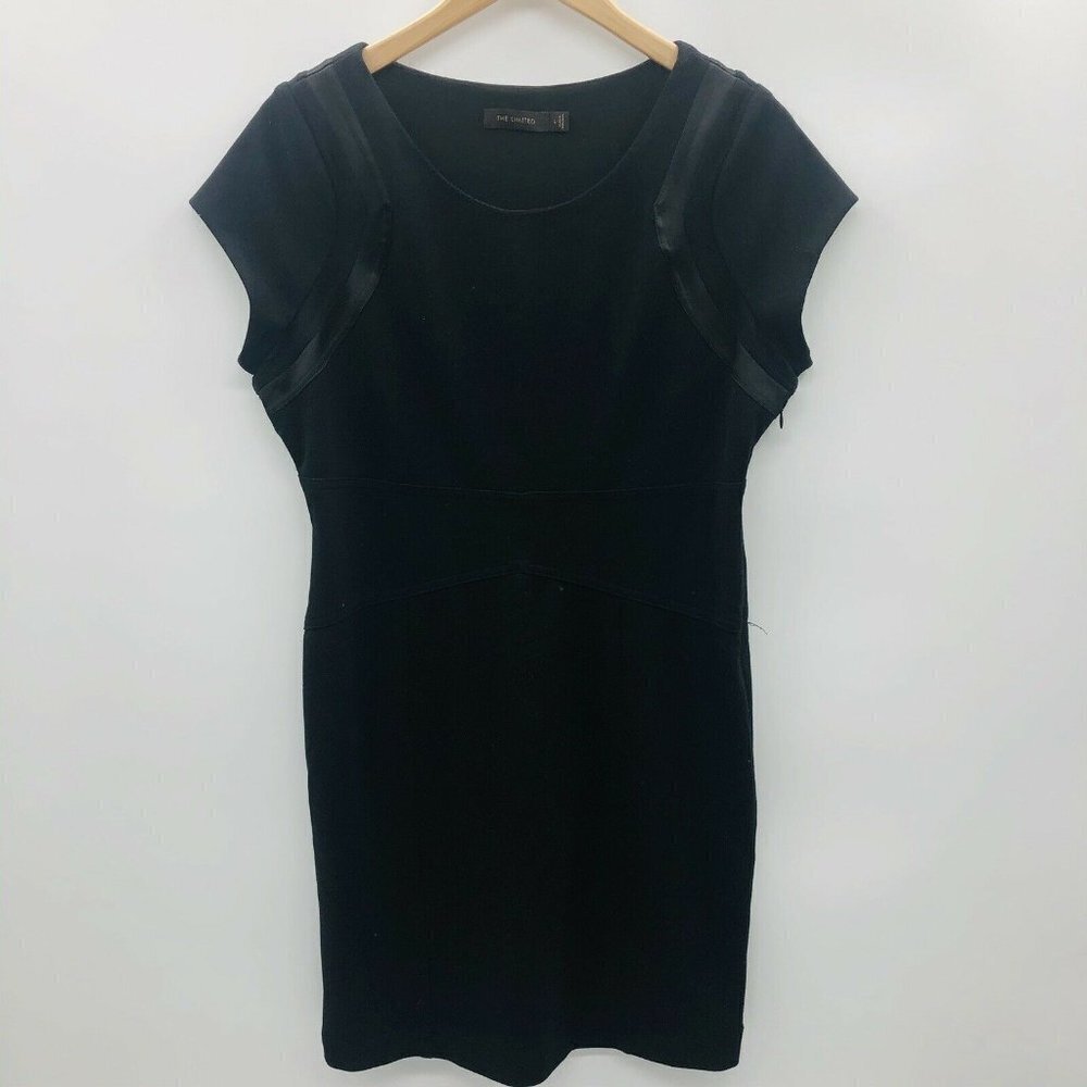 The Limited Large Short Sleeve Knit Sheath Dress